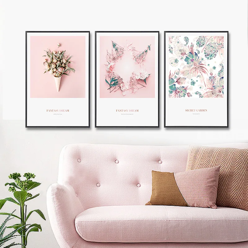 

European Style Hipster Home Decorative Painting Customizable Bedroom Bedside Painting Coffee Shop Hanging Painting Living Room D