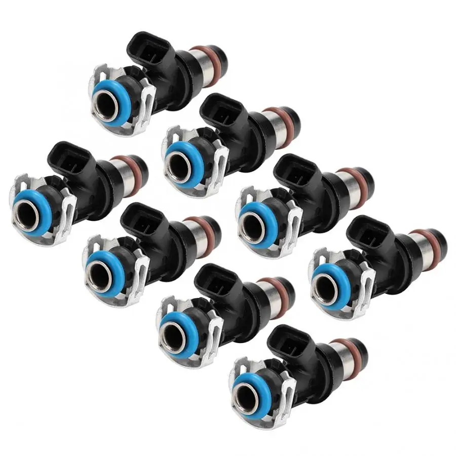 8 шт. топливный инжектор FJ10062 17113553 17113698 подходит для Chevrolet Silverado Suburban GMC Sierra топливный инжектор автомобильные аксессуары