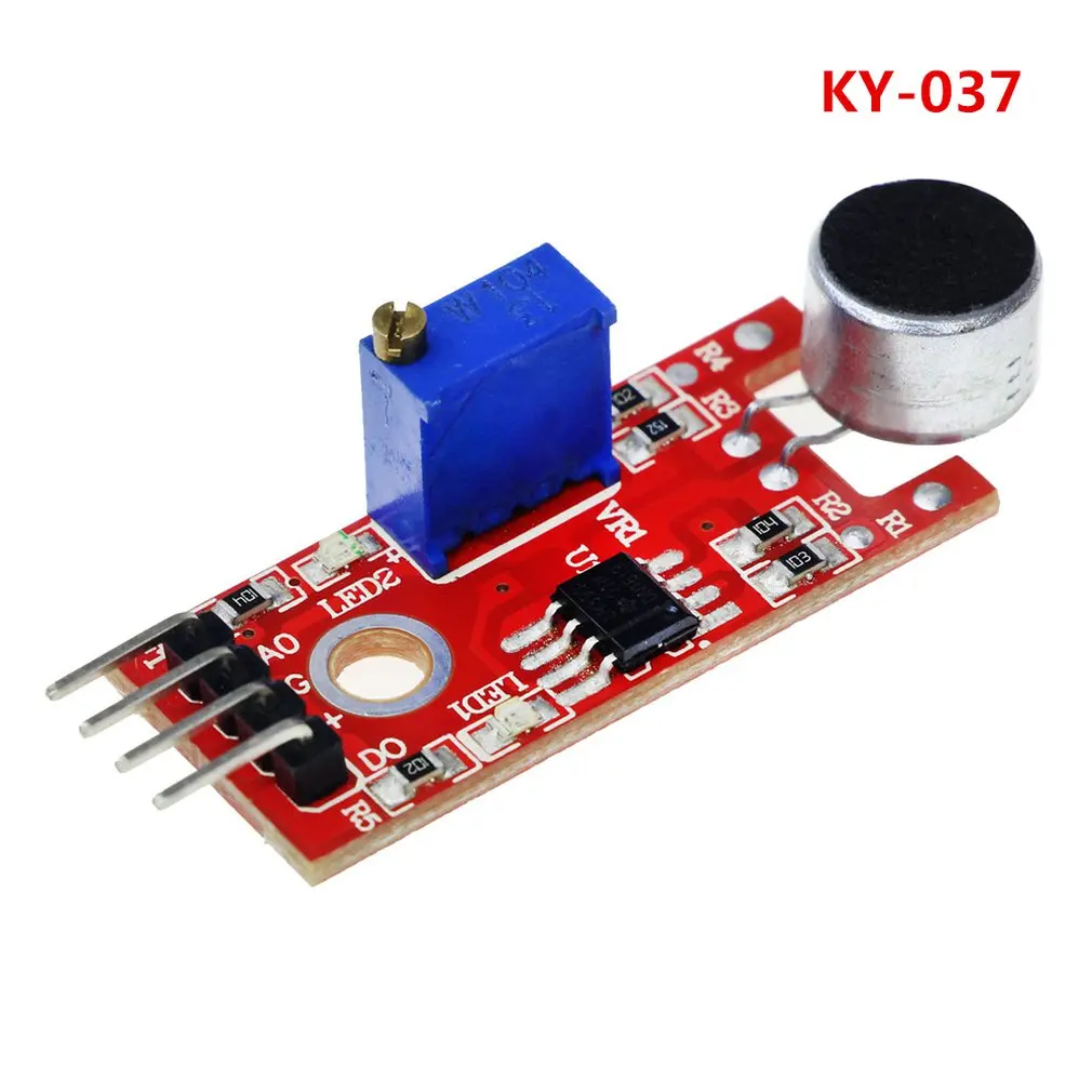 

High Sensitivity Microphone Sensor Module Ky-037 Applicable Language Module
