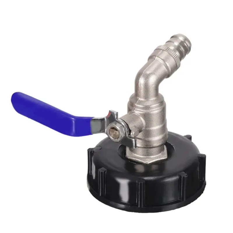 3/" S60x6 резьба латунный кран адаптер соединитель Замена клапана для IBC бака