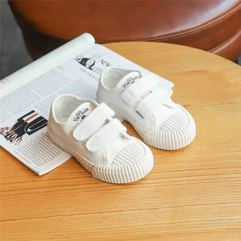 

Boy Shoes Children Casual Canvas Shoes Kids Sneakers Breathable Classic Biscuit Shoes Leopard Print Four Color SZ104