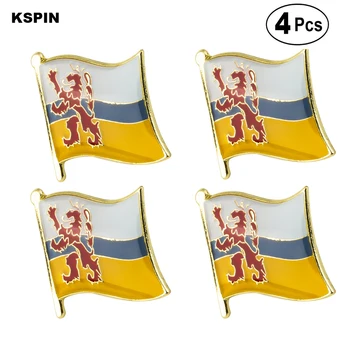 

Limburg Brooches Lapel Pin Flag badge Brooch Pins Badges 4PC