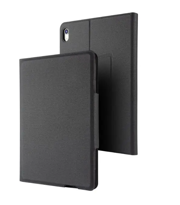 Black Беспроводной Bluetooth клавиатура кожаный чехол для iPad Pro 10,5 дюймов с Красочная светодиодная подсветка - Цвет: Black