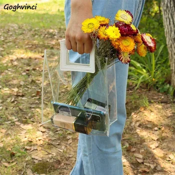 

Cosmetic Bag Travel Transparent PVC Women Makeup Bags Handy Beauty Cases Large-capacity Toiletry Organizer Simple Storage Pouch