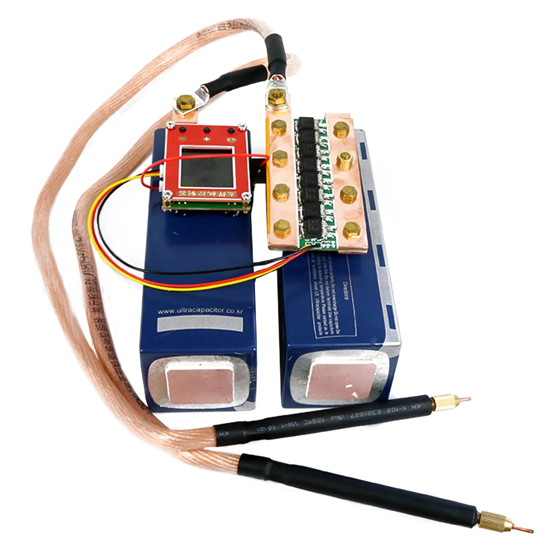  DIY Portable Spot Welder Nickel Sheet Fara Capacitor Spot Welder For 5V Power Supply Programming To