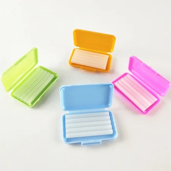 

2019 10pcs Teeth Whitening Oral Hygiene Tool Dental Orthodontics Ortho Wax Mint Mix Scent For Braces Bracket Gum Irritation