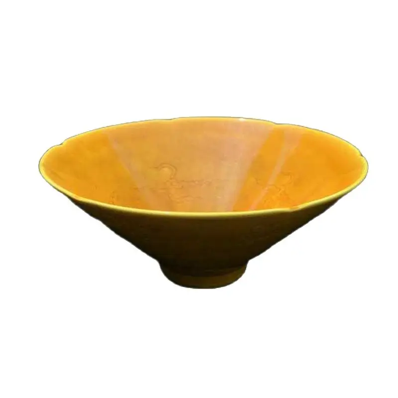 Бутиковый павильон сине-белая чаша с цветком лотоса античный фарфор подарок для