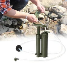 Открытый очиститель воды Кемпинг Туризм аварийный, спасательный портативный очиститель воды фильтр практическое аварийно-спасательное оборудование