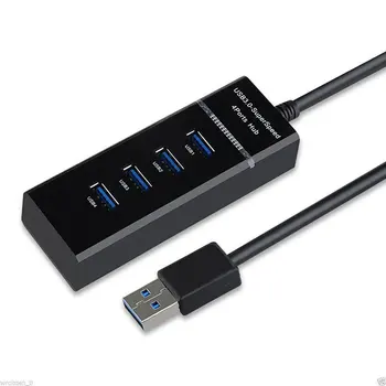 

Usb Hub 3.0 Multi Usb 3.0 Hub Usb Splitter High Speed 4 Ports HUB Tf Card Reader All In One For Pc Computer Accessories