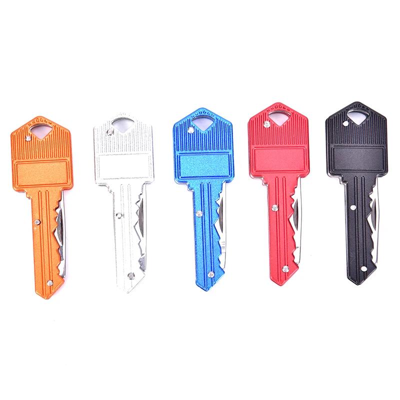 

Protable Key Fold Knife Key Pocket Key Chain Outdoor Peeler Mini Camping Key Ring Knife Outdoor Tool