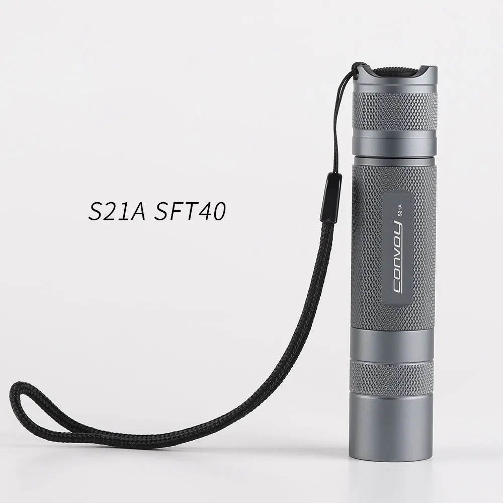 Convoy S21A with luminus SFT40 21700 flashlight Torch | Освещение