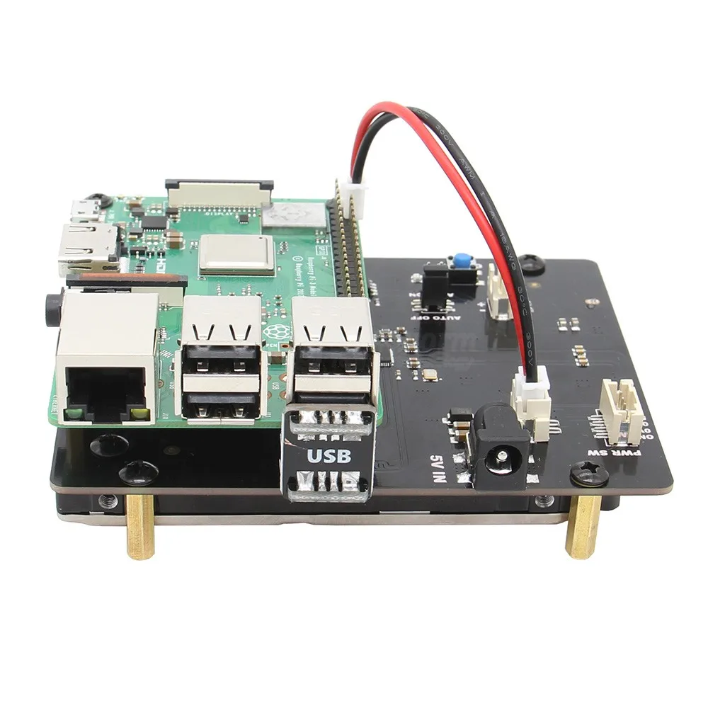 Raspberry Pi X820 2," SATA HDD/SSD плата расширения памяти USB 3,0 мобильный жесткий диск модуль для Raspberry Pi 3 Model B+/3B