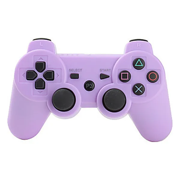 Csuneel Bluetooth Беспроводной геймпады для PS3 игровой контроллер подходит консоль для Playstation3 джойстики USB Dualshock джойстик для PS3 - Цвет: Фиолетовый