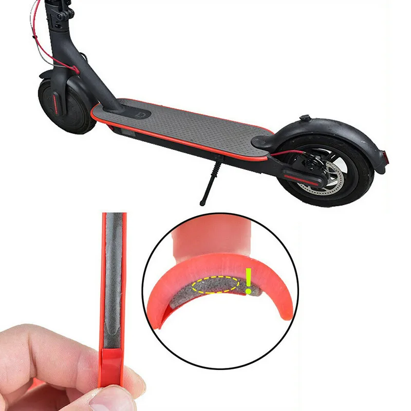 Защита от столкновений полоса для Xiaomi Mijia M365 скейтборд бампер кузова электрический скутер царапинам полоски от царапин