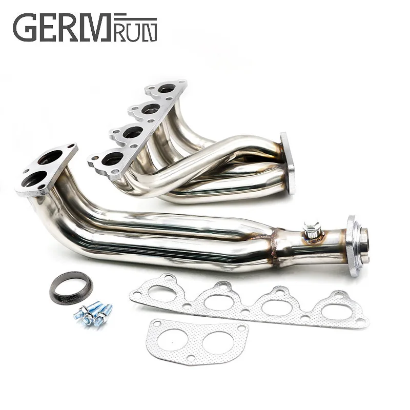 

Stainless Steel Exhaust Manifold Header for 88-00 Hond@ Civi*c CR-X Del Sol D Series Engine SOHC