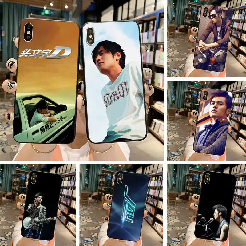HUAGETOP jay zhou черный чехол для мобильного телефона iPhone 11 pro XS MAX 8 7 6 6S Plus X 5S SE 2020 XR