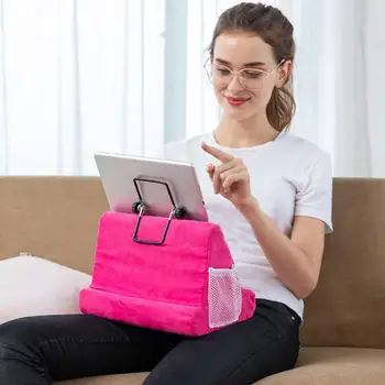 

Portable Sponge Pillow Holder Tablet Stand Desktop Adjustable Support Stable Multi Angle Phone Universal Ergonomic with Bracket