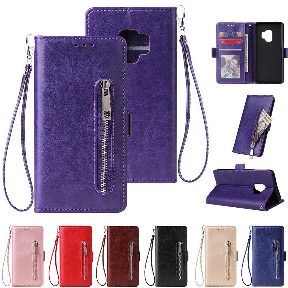 

Luxury Retro Wallet Phone Case For Huawei Honor 8X Leather Handbag Cover for Huawei Y7 Prime 2019 P Smart Plus Nova 2 Lite Coque