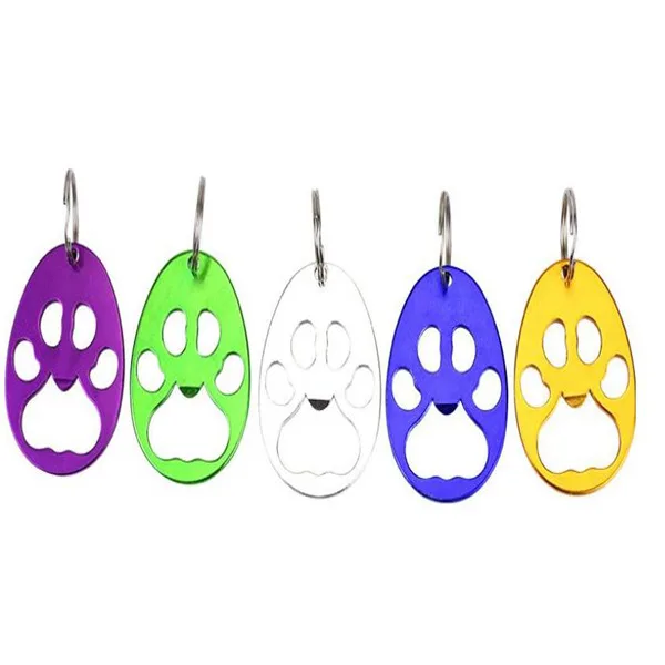 Kreatív Party Kellékek Mancs Nyomtatott Sörüveg Nyitó Olcsó Ömlesztett Alumínium Ötvözet Palack Nyitó Kulcstartó