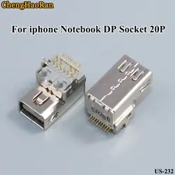 ChengHaoRan 500 шт./лот USB разъем для iphone notebook DP разъем 20P 20 значок патч Pin USB разъем