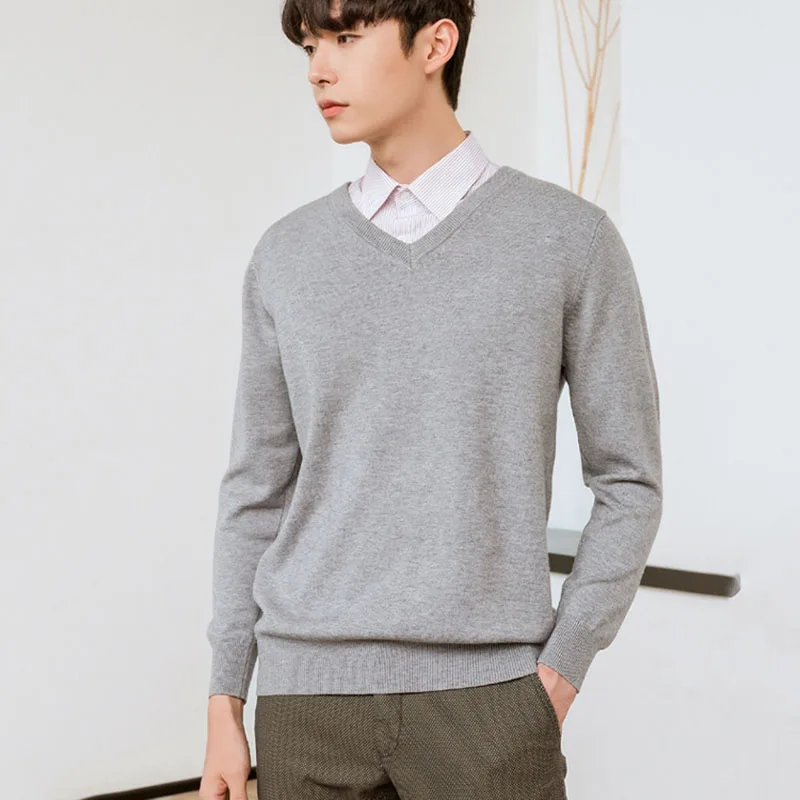 Kaschmir Baumwolle Pullover Mmen 2021 Neue Herbst Winter Jersey Jumper 