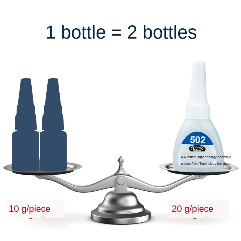 High Quality 502 Super Glue ABN BOND Multi-Function Glue Genuine Cyanoacrylate Adhesive Strong Bond Fast For Office Tools