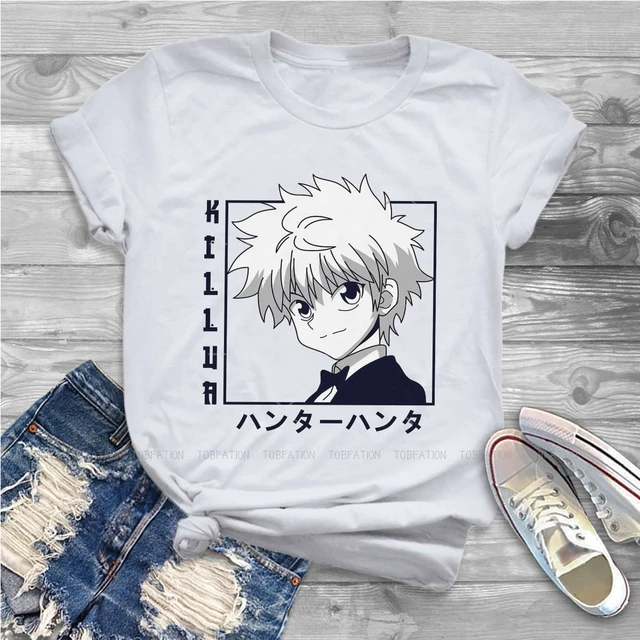 Hunter x Hunter Mens Killua Black Shirt New S, M, L, XL