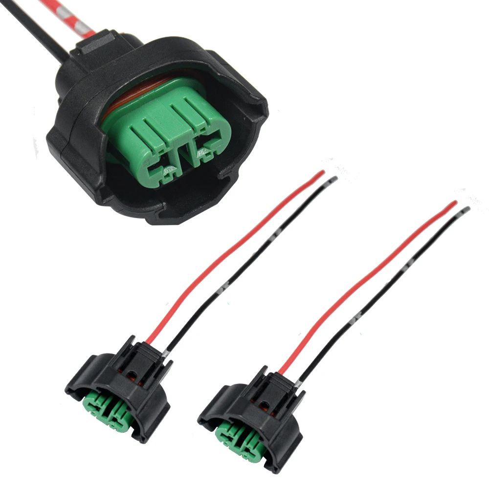 YUNPICAR H11 H8 H9 881 880 Female Adapters Wiring Harness Sockets Wire Pigtails For Headlights or Fog Lights Retrofit 2PCS | Автомобили и