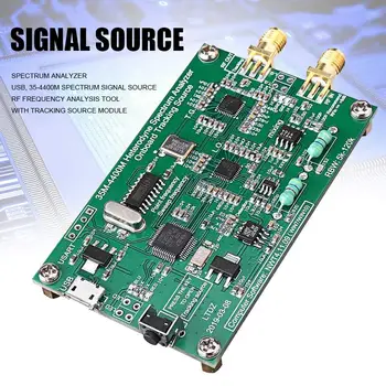 

Spectrum Analyzer USB 35-4400M Spectrum Signal Source RF Frequency Analysis Tool with Tracking Source Module QP2