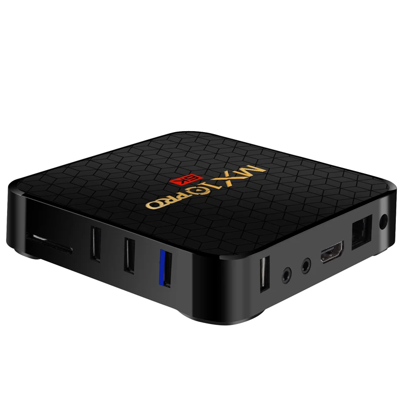 MX10 Pro Android 9.0 Smart TV Box Allwinner H6 4GB RAM 32GB ROM 2.4G WIFI 6K 4K TV Box Set Top Box