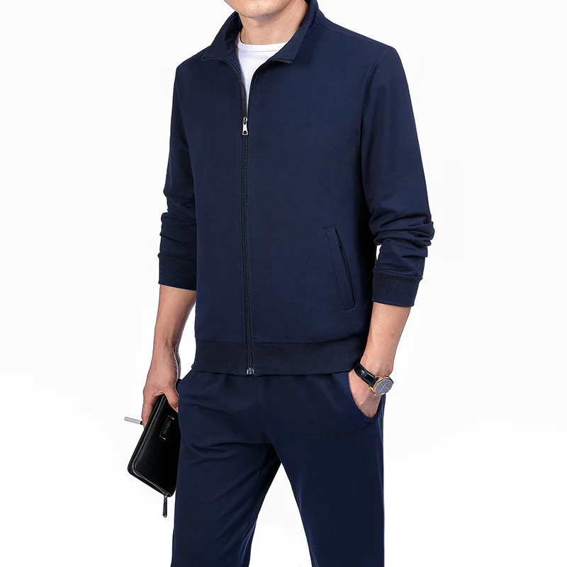 Men Sets Sporting Suit Soild Zipper Sweatshirt +Sweatpants Mens Clothing 2 Pieces Sets Slim 2020 New Tracksuit Large Size 5XL Men Sets Sporting Suit Soild Zipper Sweatshirt +Sweatpants Mens Clothing 2 Pieces Sets Slim 2020 New Tracksuit Large Size 5XL