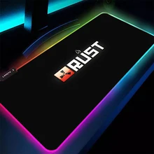 

Big Keyboard Desk Mat RGB Large Mouse Pad Gamer Big Mouse Mat Computer Mousepad LED Backlight Gaming Mause Pad Video Game Rust