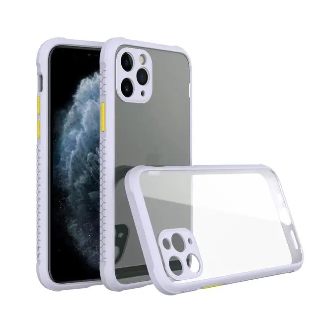 Anti-Fall Clear Case for iPhone 11 Pro Max 11Pro X XR XS Max Hard Case For iPhone 6 6S 7 8 Plus SE 2020 Case Transparent Cover 7