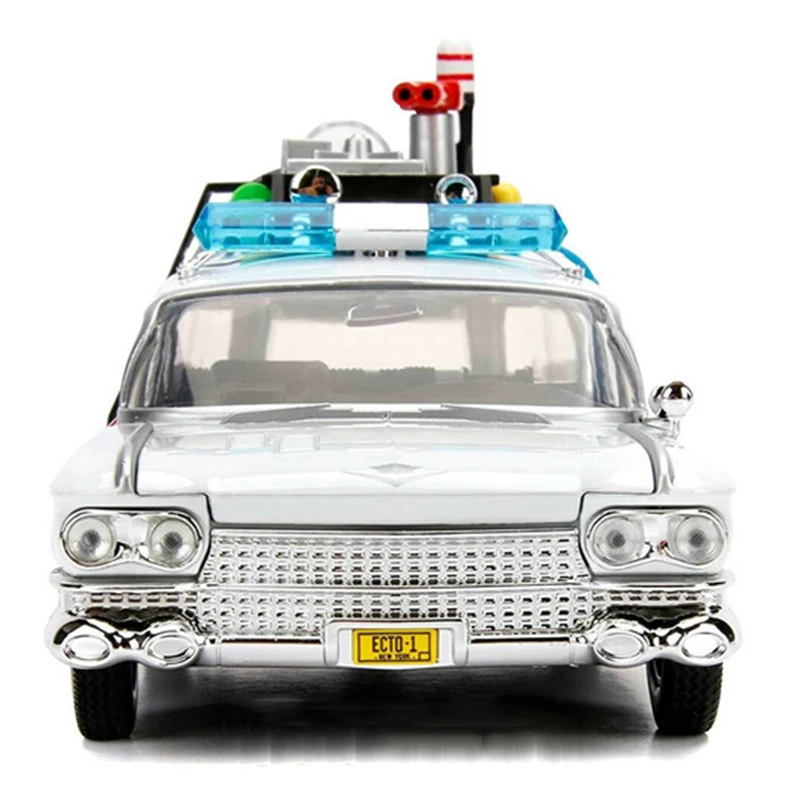 1:24 1984 Ghostbusters сплав литье под давлением классическая модель автомобиля моделирование ретро коллекция металлический автомобиль Коллекционная работа