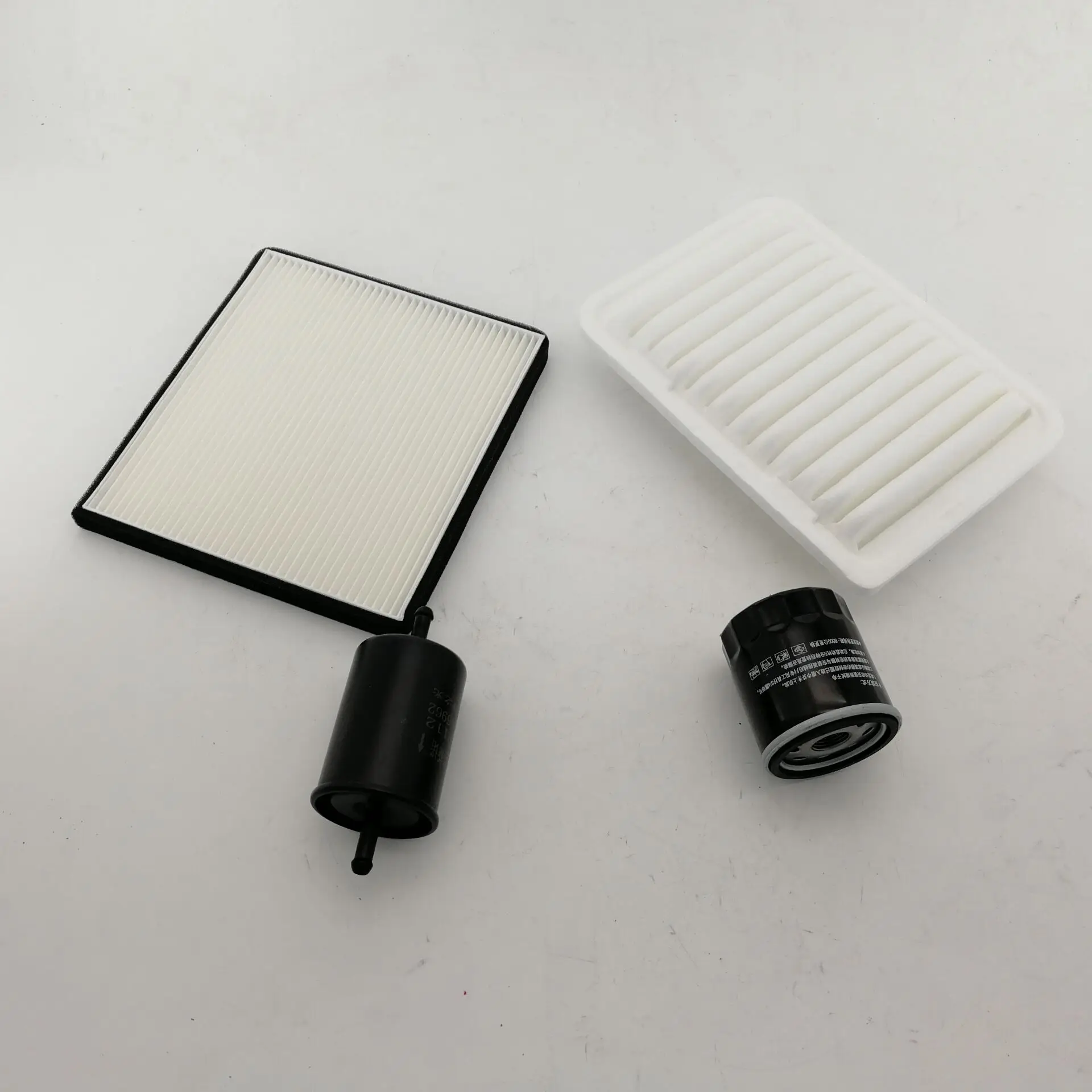 4 pieces a set Air filter oil filter Air conditioning Fuel for LIFAN X50
