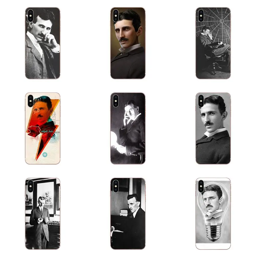 Силиконовый чехол Nikola Tesla для Xiaomi Redmi Mi 4 7A 9T K20 CC9 CC9e Note 7 9 Y3 SE Pro Prime Go
