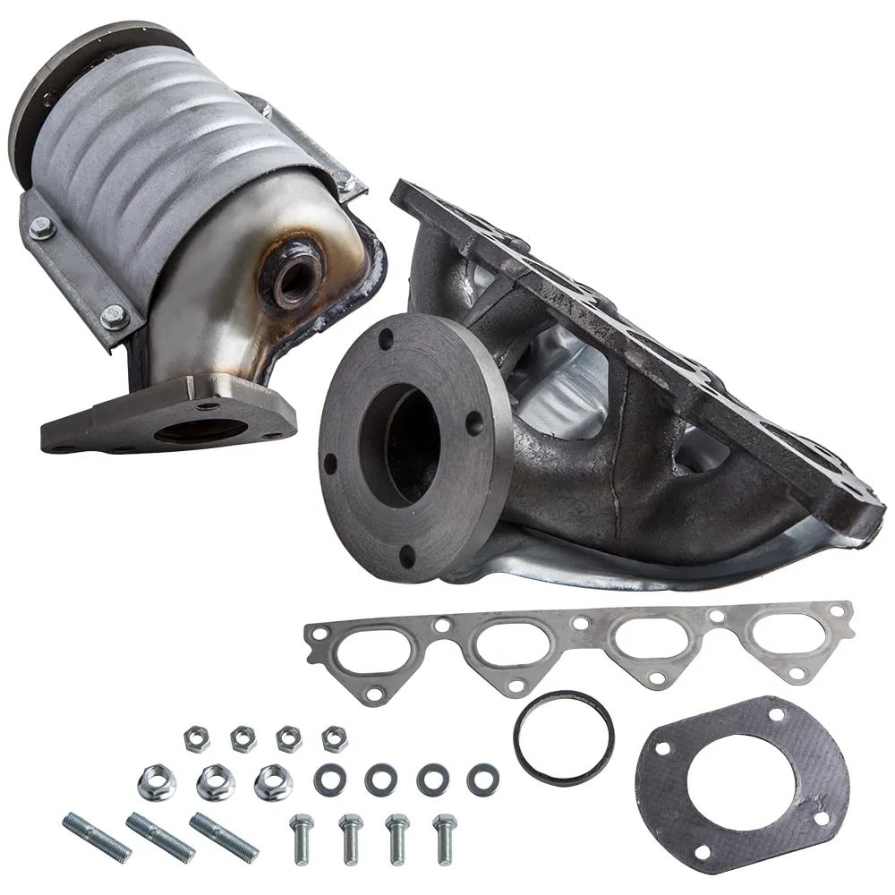 Catalytic Converter w/ Exhaust Manifold for Honda Civic I4 D16Y7 Engine