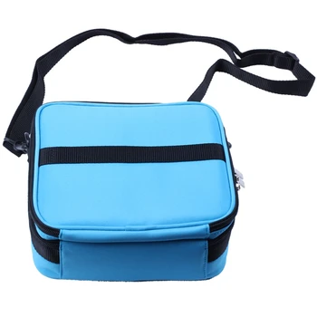 

42 Bottles Essential Oil Carrying Case Make Up Storage Bag Double Zipper Cosmetic Bag