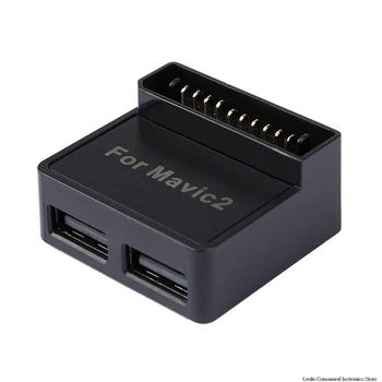 

Battery To Power Bank Converter for DJI Mavic 2 Zoom Drone Adapter Outdoor Phone Controller Charger USB Charging Accessories