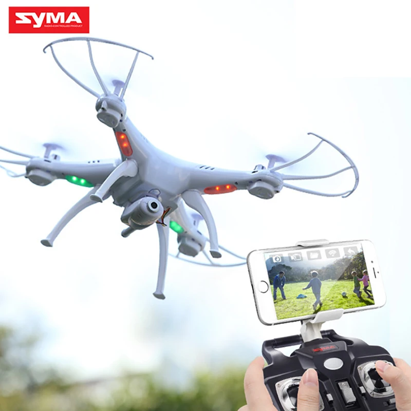 SYMA X5SW дистанционное управление Дрон Квадрокоптер HD аэрофотография детская