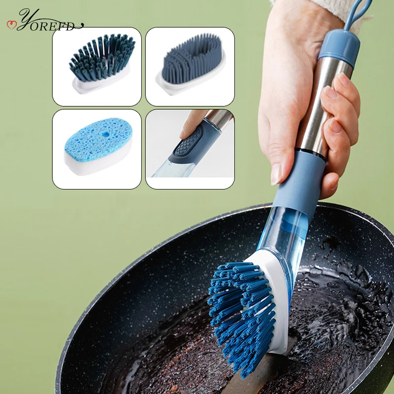 Eco-Friendly Long Handle Dish Brush