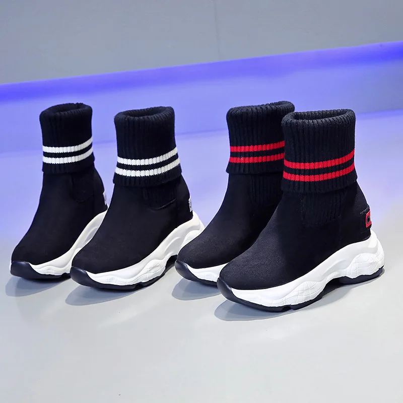 

Short Boots Women's Autumn And Winter plus Velvet Boots 2019 New Style Korean-style Versatile Thick Bottomed Martin Boots Sports