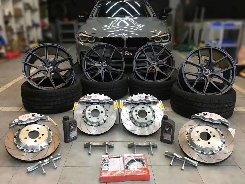 BMW 3 серии F30 модернизация AP racing Radical II AP95 передняя 6 pot задняя 4 тормозных комплекта |