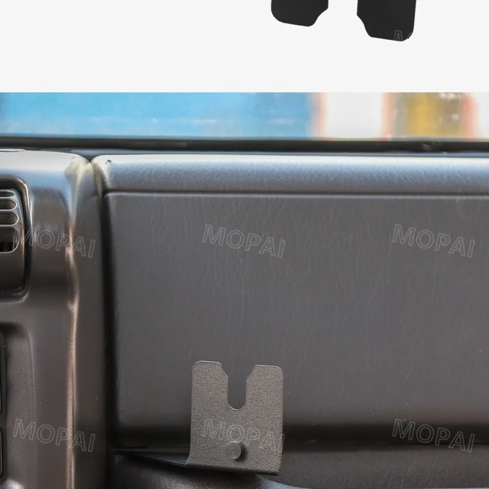 MOPAI накладки для салона автомобиля Jeep Wrangler TJ Walkie Talkie кронштейн держатель для телефона Подставка для Jeep Wrangler TJ 1997-2006