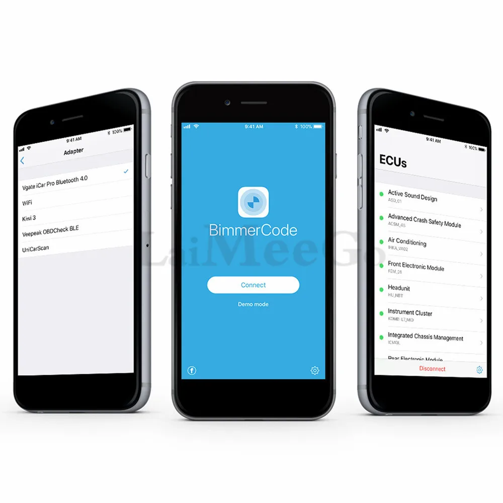 Newest Vgate iCar2 OBD Bluetooth 3.0 ELM327 Scanner Car Scanning Diagnostic Tool For BMW OBD Code Reader Car Accessories  (13)