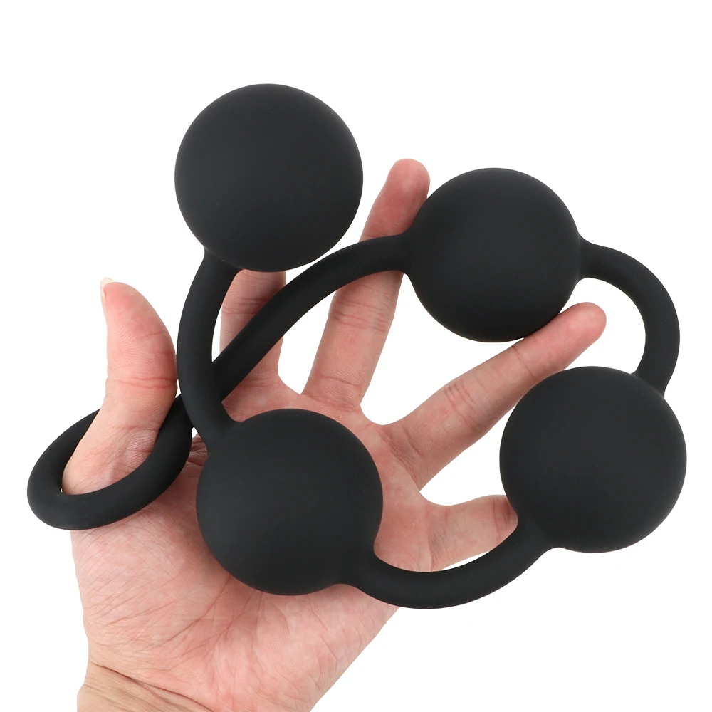 Extra Long Beads Anal Plug For G-spot And Butt Stimulation_voghion.com