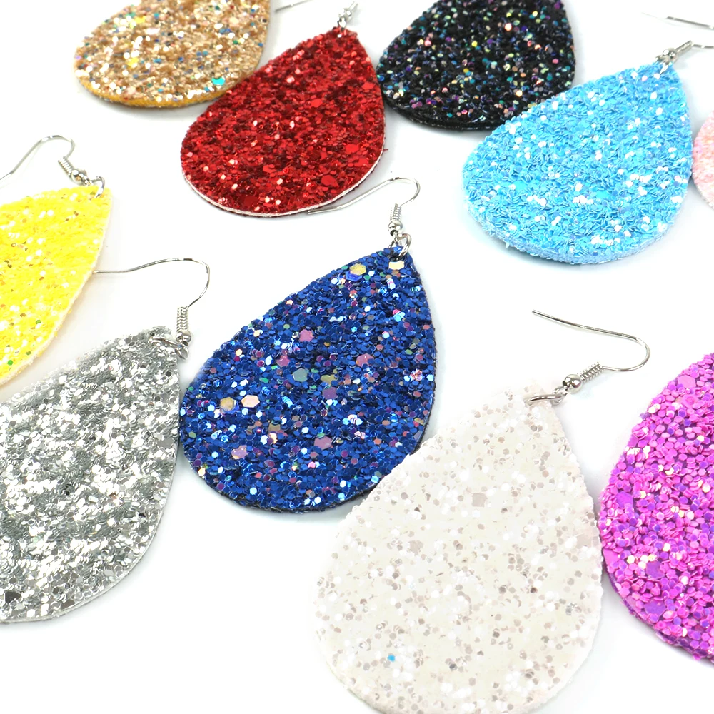 David accessories 10 пар/уп. 38*57 мм Серьги Набор аксессуаров девушка ювелирные изделия материал вечерние украшения, 1Yc8191