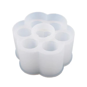 

DIY Transparent Silicone Mould Dried Flower Resin Decorative Craft Lipstick Storage Box Mold Epoxy Resin Molds For Jewelry