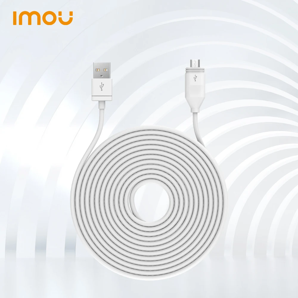 Dahua Imou 2A 3M Микро USB Водонепроницаемый Зарядный Кабель Для IP WiFi Камера Безопасности