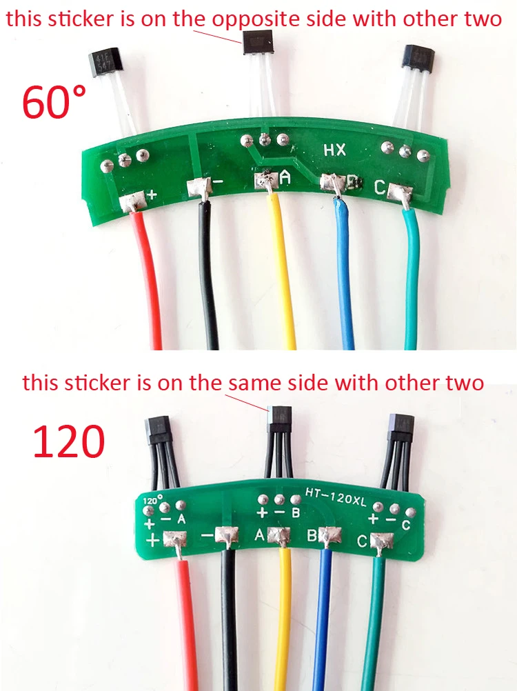 Smart Ebike Accessories Brushless Electric Motor Hall Sensor 3144